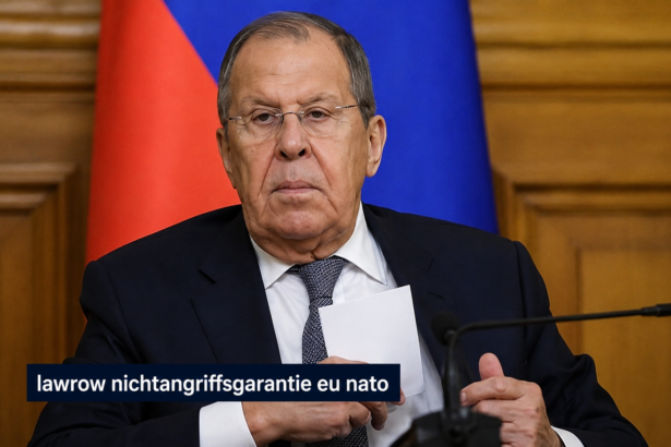 Lawrow Nichtangriffsgarantie EU NATO
